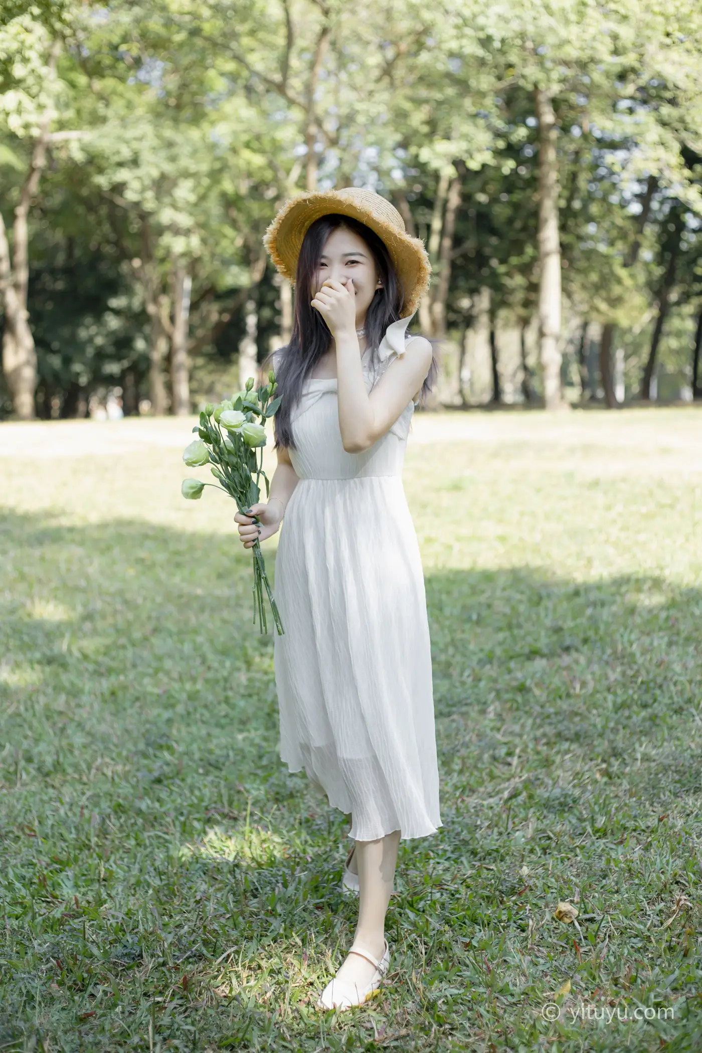 [YITUYU] 2021.06.07 Vol.069 – Breeze and light floral fragrance cocoa#[37P]-6