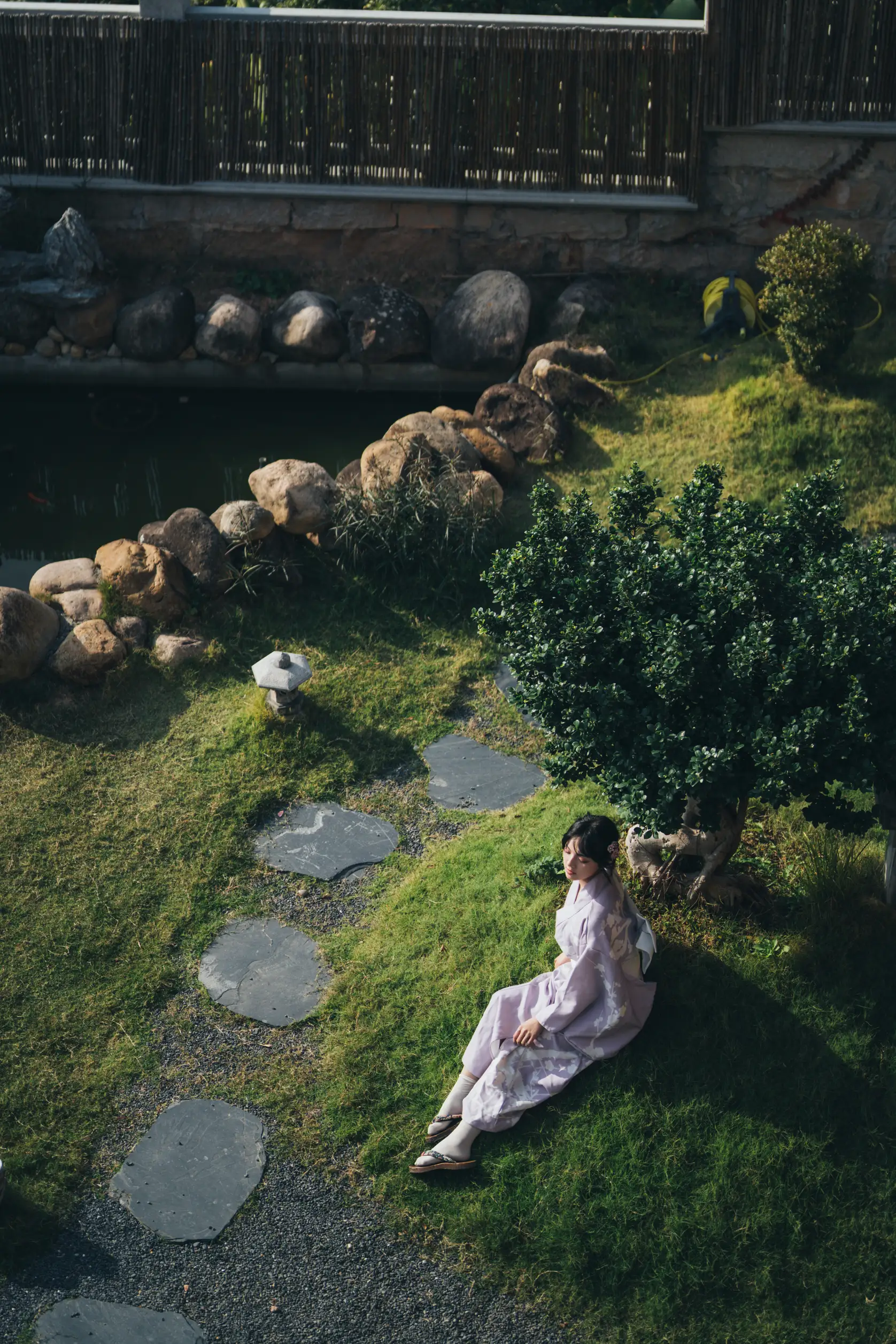 [YITUYU] 2022.02.09 Vol.772 – Japanese style story, photo of a girl in a Japanese garden dudu#[56P]-10